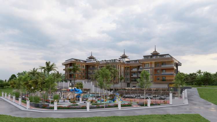 ALANYA OBA'DA İNŞAATI DEVAM ETMEKTE OLAN PROJEDEN SATILIK DAİRELER